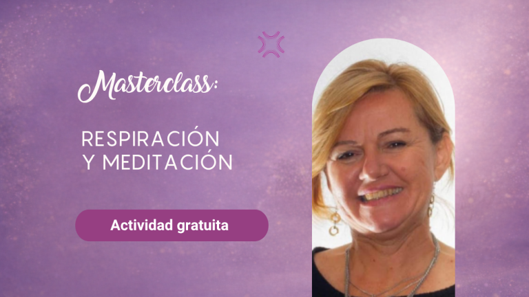 Masterclass gratuita: respiración y meditación