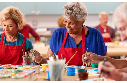 Arte y Meditación para jubilados