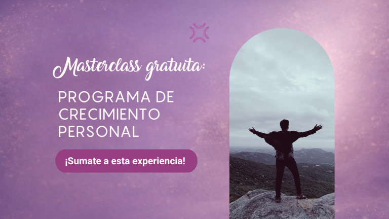 Masterclass gratuita: programa de crecimiento personal