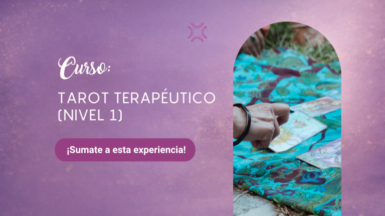 Tarot Terapéutico: Nivel 1 | Arcanos menores. CUOTA SEPTIEMBRE